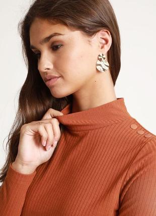 Гольф/водолазка в рубчик 3