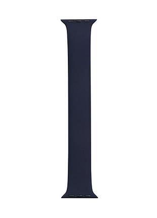 Ремінець anchoror для apple watch band silicone mono size 38 / 40 mm l колір темно-синій