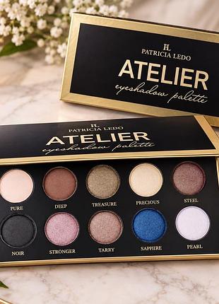 Палетка тіней для повік patricia ledo atelier eyeshadow palette оригінал