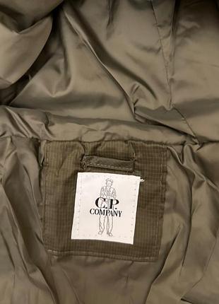 🛍 cp company x palace puffer jacket brown 4