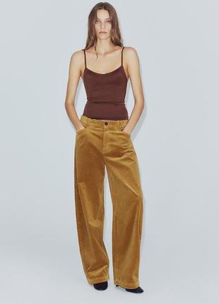 Вельветовые брюки zw collection