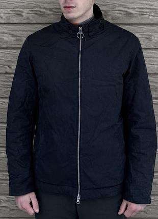 Вощена куртка barbour barnby waxed jacket куртка барбур чорна м вощена бавовна