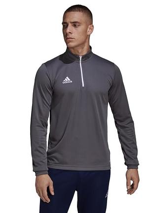 Adidas entrada 22 training top grey h57546 спортивная кофта олимпийка топ оригинал - s