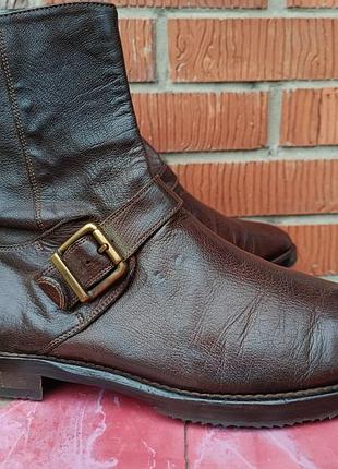 Мужские кожаные ботинки cityboot (итальянская натуральная кожа, 43 р)