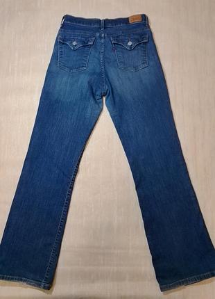 Джинси жіночі levi's 512 bootcut сині 5