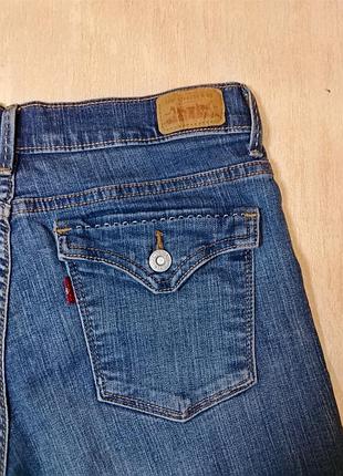 Джинси жіночі levi's 512 bootcut сині 6