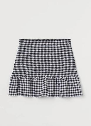 Міні-спідниця h&m у клітинку розмір xxl
