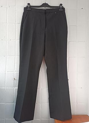 Красивые женские брюки h&amp;m черные прямого кроя
