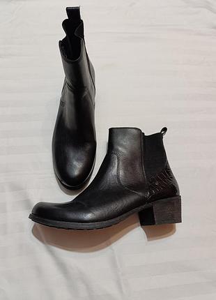 Шкіряні черевики челсі ugg keller croco (оригінал)