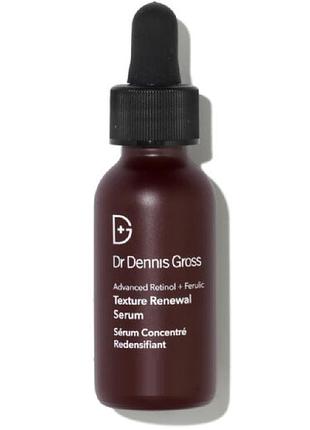 Сироватка для обличчя з ретинолом dr dennis gross advanced retinol+ferulic texture renewal serum, 7 мл