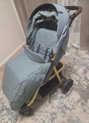 Прогулянкова коляска carrello echo crl-8508 блакитна