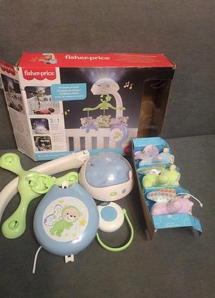 Новий мобіль-проектор 3-в-1 fisher-price сон метелика (cdn41)