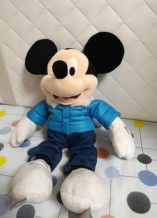 Оригинальная коллекционная игрушка микки маус disney store, 45 см, зимняя серия