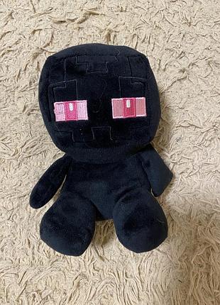 М'яка іграшка minecraft ендермен чорна