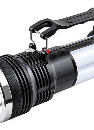 Ліхтар ручний wimpex 168мм x 1led x 24smd x 360° x li-ion з ручкою (174-wx2881t)
