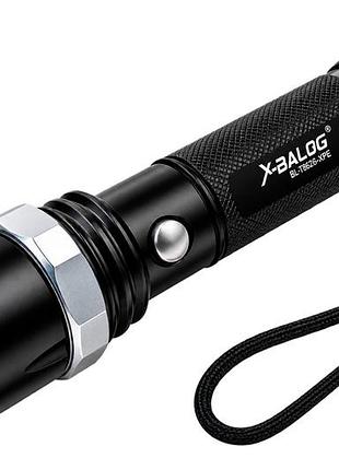 Ліхтар тактичний x-balog 150мм x 1led x li-ion (160-t8626-120pcn)