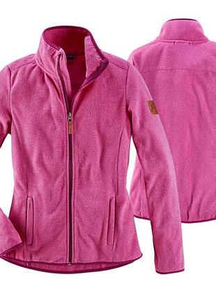 Теплая флисовая куртка кофта на молнии спорт - tcm tchibo германия xl-xxl