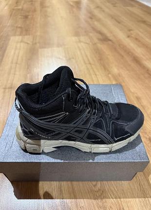 Черевики для хлопчика asics gel-kahana 8 чорні спортивні високі