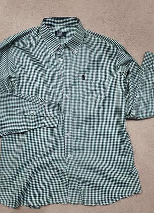 Рубашка polo ralph lauren.
