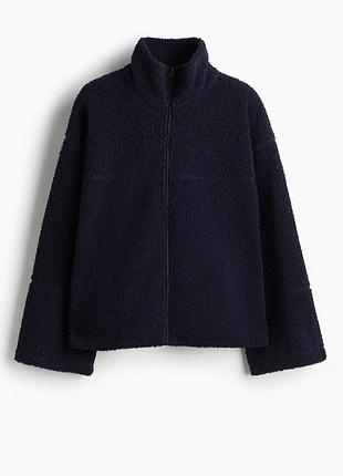 Кофта зіпка на замку teddy sweatshirt h&m