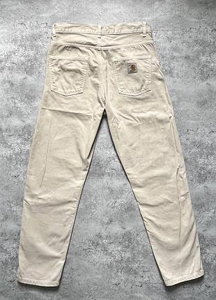 Оригінальні чоловічі вельветові штани carhartt wip (work in progress), такі як solomon, mammut, patagonia.