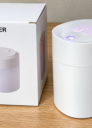 Мини увлажнитель воздуха usb humidifier с подсветкой