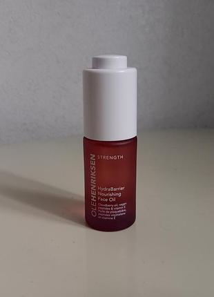 Живильна зволожуюча олія для обличчя з пептидами olehenriksen hydrabarrier nourishing face oil 15 ml
