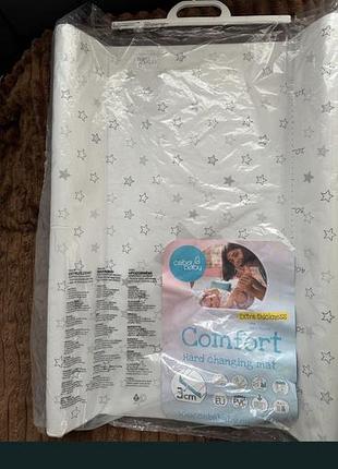 Сповивальний матрац ceba baby comfort жорсткий із зірками