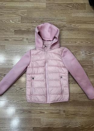 Комбинированная куртка dunnes stores на 7-8 лет