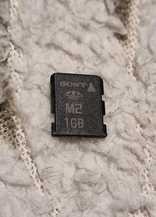 Картка пам'яті 1 Гб sony m2 4.63/9.15 соні