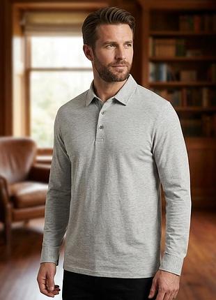 Чоловічий лонгслів поло autograph supima cotton р. xl