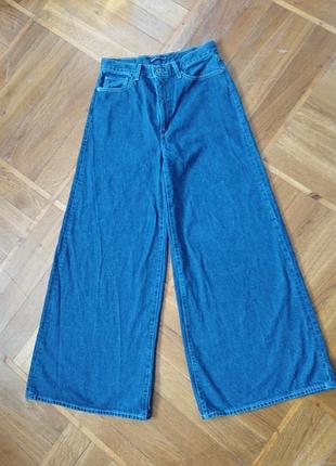 Новые джинсы клеш/вайд-лег/палаццо/кюлоты levi's made &amp; crafted full flare jeans (оригинал) w29 l29