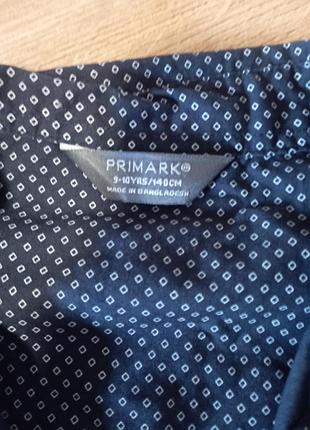 Сорочка дитяча marks & spencer у горох, зріст 128 см 2