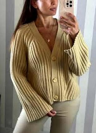 H&m кардиган з вовни