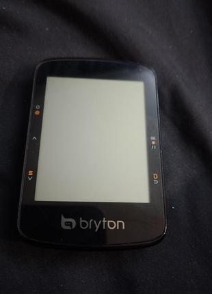 Беспроводной gps-велокомпьютер bryton rider 460 (модель с монохромным экраном).