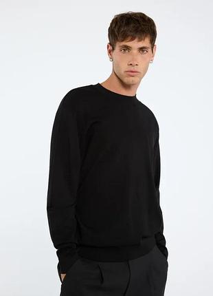 Uniqlo джемпер свитер 100% шерсть