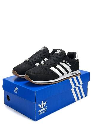Мужские кроссовки adidas cl black white