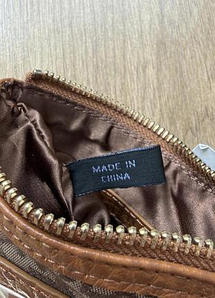 Міні-сумка/ клатч dkny signature monogram wristlet 7