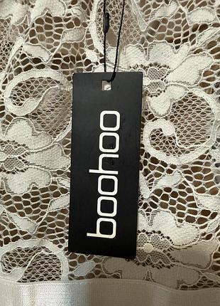 Жіноче мереживне боді boohoo 5