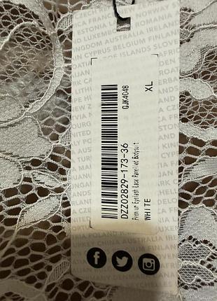 Жіноче мереживне боді boohoo 4