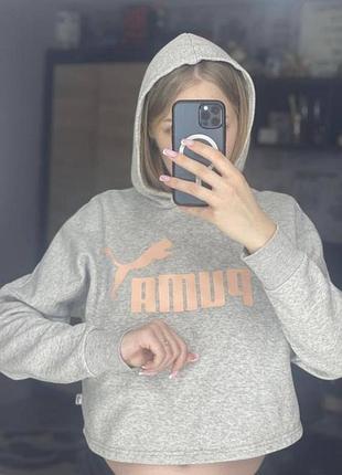 Укороченный худи puma на 152-164