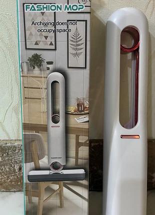 Портативна мінішвабра mini mop з автовіджимом для миття вікон, поверхонь і прибирання пилу.