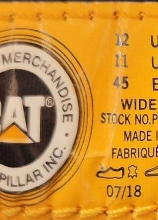 Черевики чукка caterpillar sidcup 45р 29.5см 7