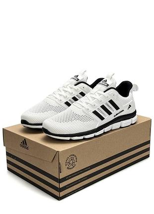 Мужские кроссовки adidas climacool white black