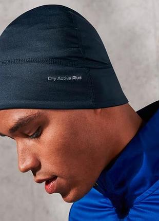 Спортивная беговая шапка tchibo dryactive plus, термошапка компрессионная унисекс