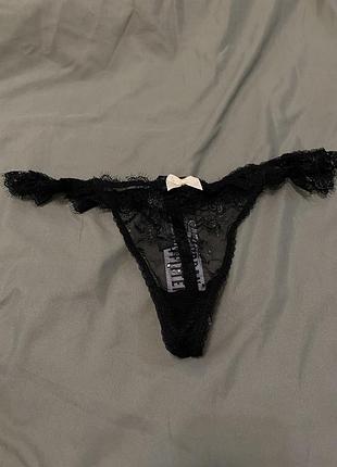 Жіночі мереживні трусики-стрінги out from under (urban outfitters)