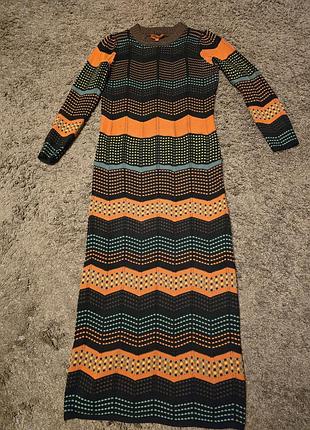 Длинное платье missoni