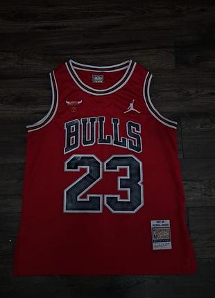 Баскетбольная джерси майка chicago bulls No23 michael jordan