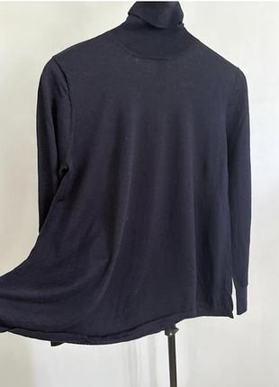 Cos merino wool гольф водолазка светр з високою горловиною a line  з тончайшоі вовни мерінос шерстяной свитер джемпер кофта гольф водолазка