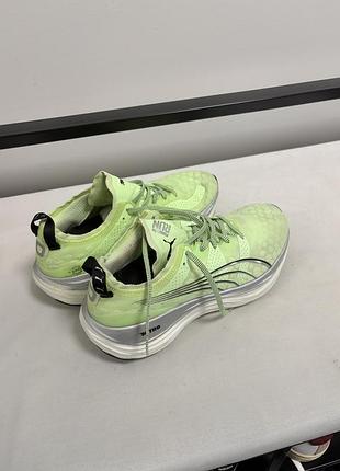 Кросівки чоловічі puma бігові салатові nitro